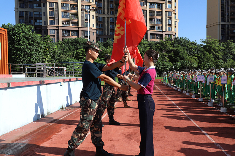 铸风纪之盾,筑强国之梦—— 天成小学开展风纪军训周活动 image
