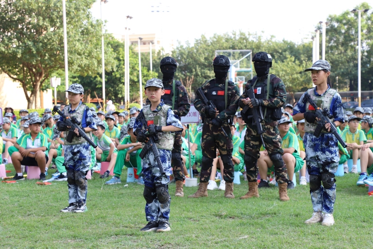 铸风纪之盾,筑强国之梦—— 天成小学开展风纪军训周活动 image